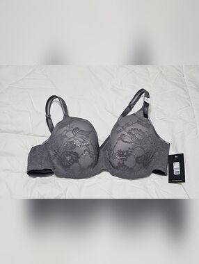 Penningtons Gray Contour T-Shirt Bra